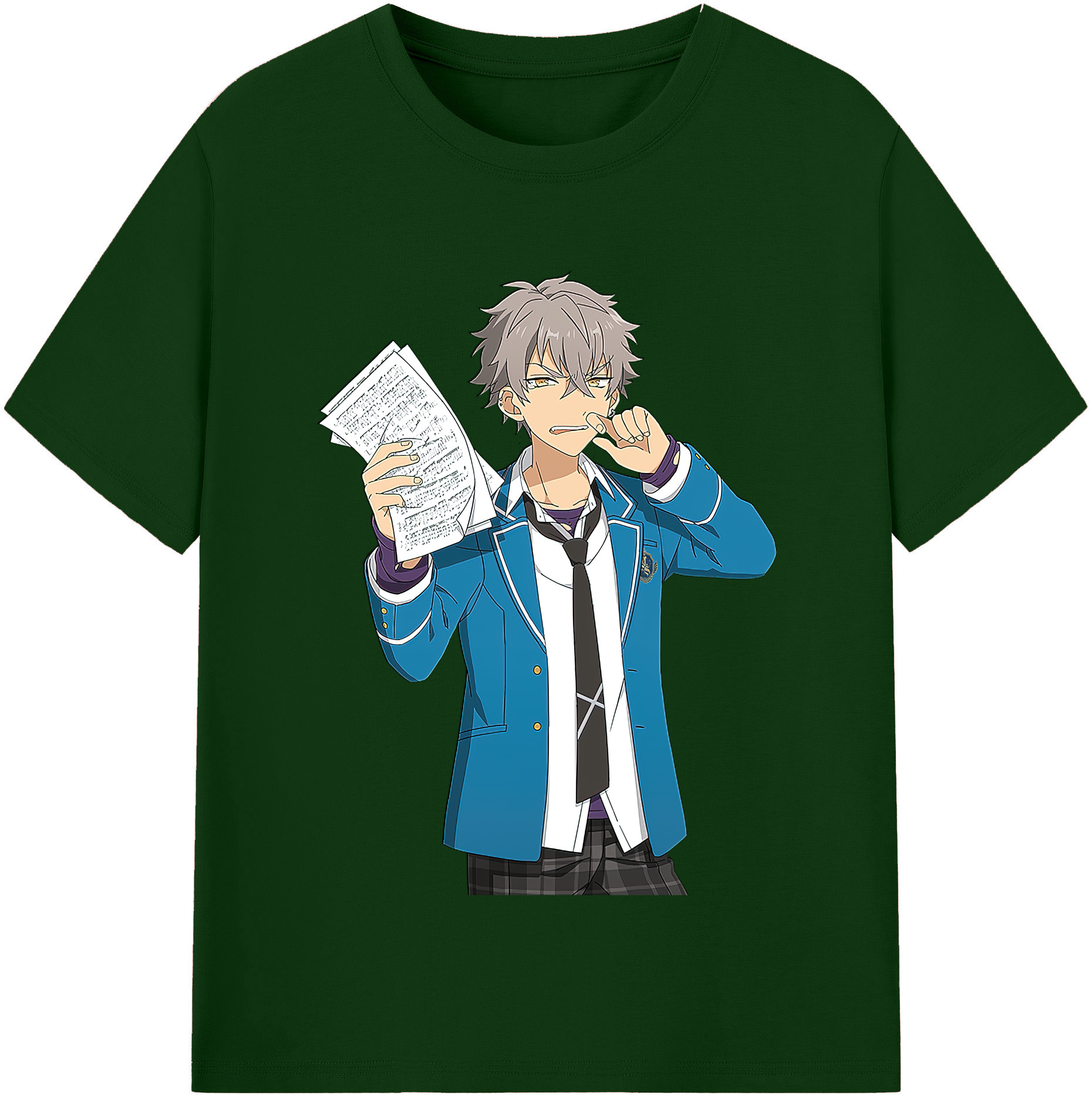 （画像用） あんさんぶるスターズ! Ensemble Stars 綿100％半袖Tシャツ（フロントプリント）